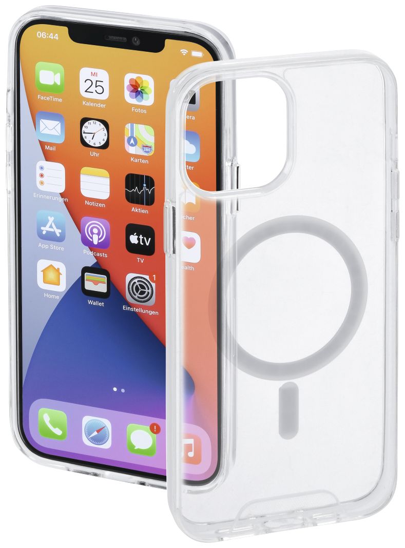 172418 MagCase Safety Cover für Apple iPhone 12 Pro Max (Transparent) 