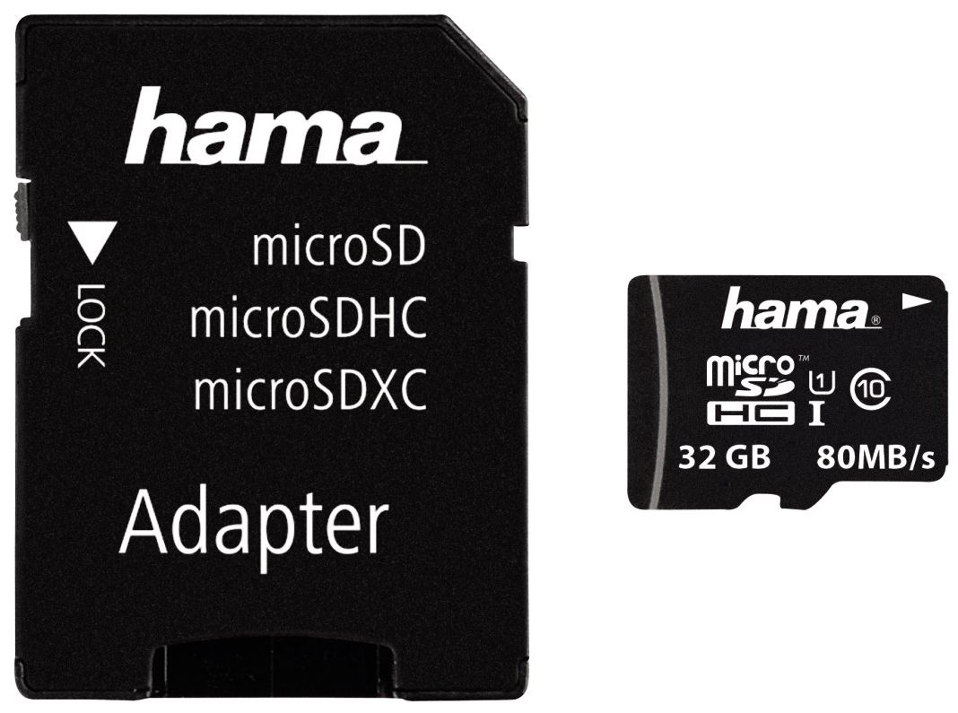 124151 MicroSDHC Speicherkarte 32 GB Klasse 10 