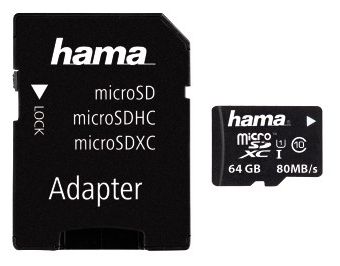124140 MicroSDXC Speicherkarte 64 GB Klasse 10 