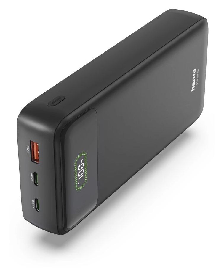 201781 PD27-W65 27000 mAh Powerbank USB Typ-C  (Anthrazit) 