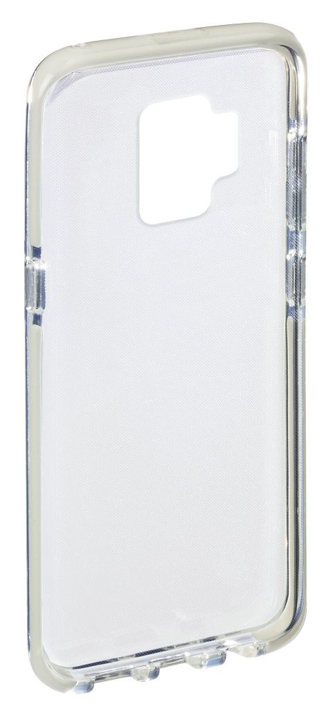 183019 Protector Cover für Samsung Galaxy S9 (Transparent, Weiß) 
