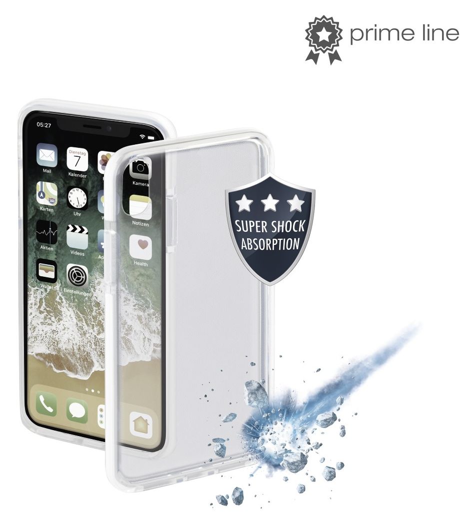 185145 Protector Cover für Apple iPhone XI (Transparent, Weiß) 