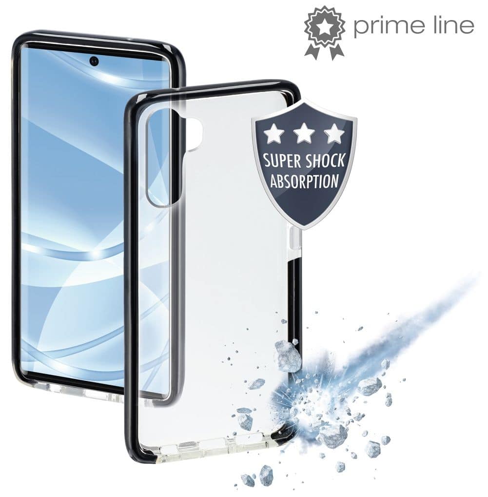 187403 Protector Cover für Samsung Galaxy Note 10 (Schwarz, Transparent) 