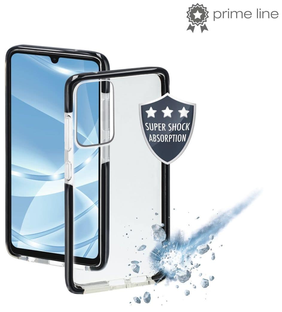 177943 Protector Cover für Samsung Galaxy A33 5G (Schwarz, Transparent) 