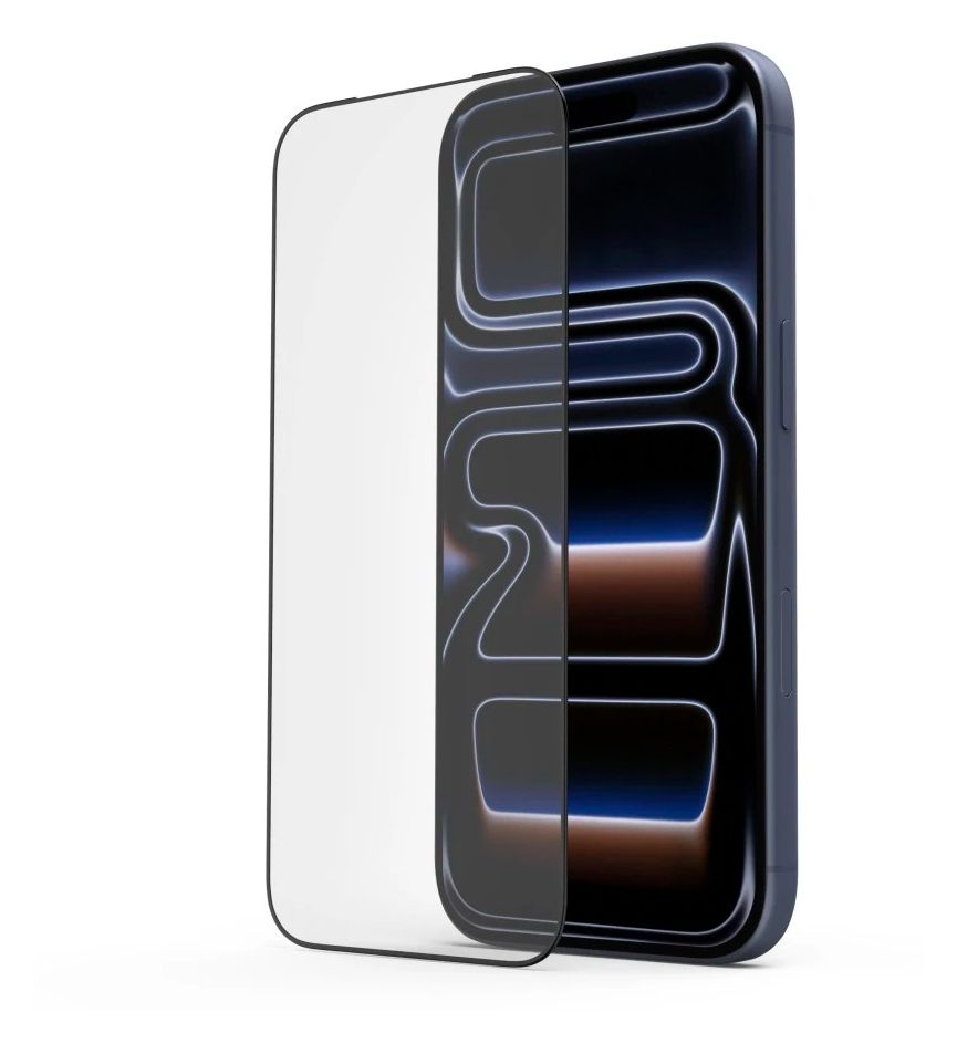 233319 Reflect Protect Klare Bildschirmschutzfolie Glas 10H für  Apple iPhone 17 Pro / 18 Pro Schlagfest, Kratzresistent, Splitterfrei, Stoßfest, Schlagfest 