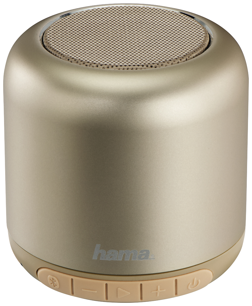 173180 Steel Drum Bluetooth Lautsprecher (Gold) 