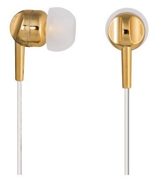 Thomson EAR3005GD In-Ear Kopfhörer Kabelgebunden (Gold, Weiß) 