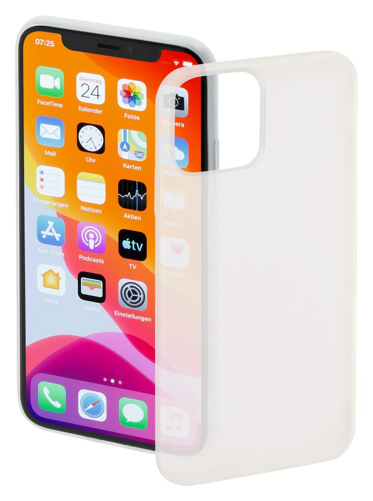 187492 Ultra Slim Flexible Cover für Apple iPhone 11 Pro (Weiß) 