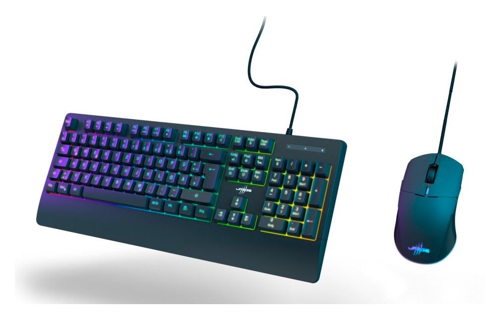 uRage Koop 320 2in1 RGB-LED Gaming Tastatur USB  (Schwarz) 