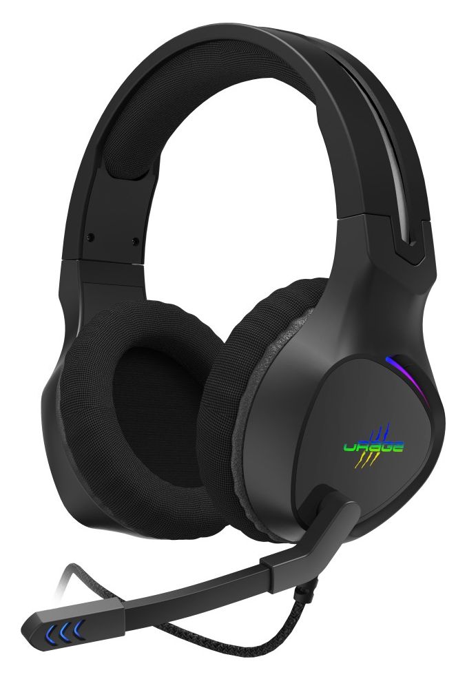 uRage SoundZ 710 7.1 Over Ear Kopfhörer Kabelgebunden (Schwarz) 