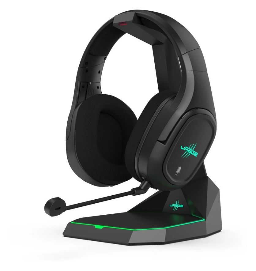 uRage SoundZ 920 Over Ear Bluetooth Kopfhörer kabelgebunden&kabellos USB Typ-C  (Schwarz) 