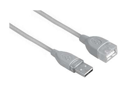 USB Extension Cable A-Plug - A-Socket, 0.25 m 