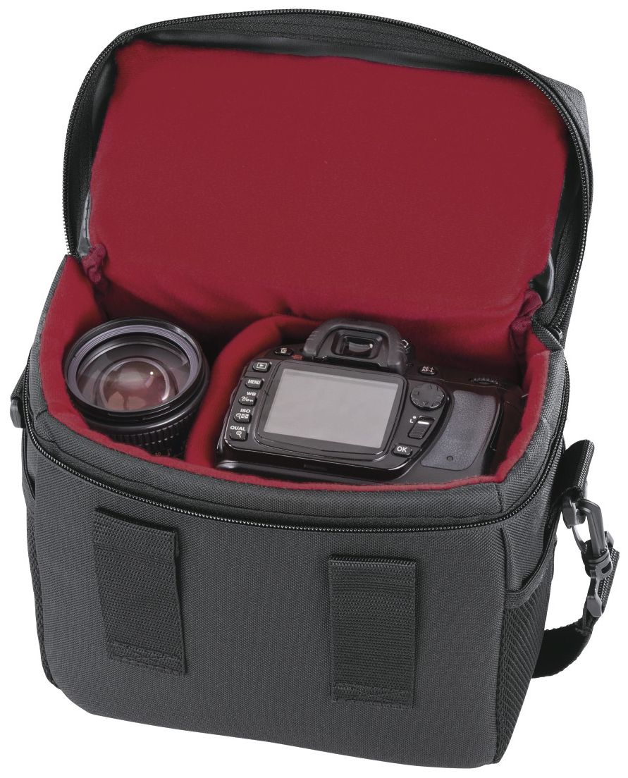 185075 Valletta 140 Kameratasche für Jede Marke 220 x 115 x 205 mm (Schwarz) 
