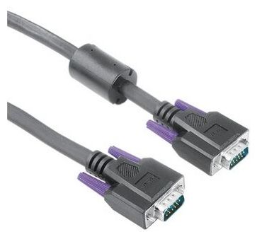 VGA Monitor Cable, 15-pin HDD- 15-pin HDD Plug, 1.8m, 10 pieces 