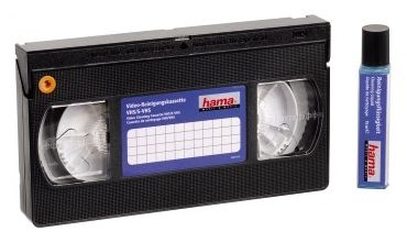 VHS/S-VHS Video Cleaning Tape 