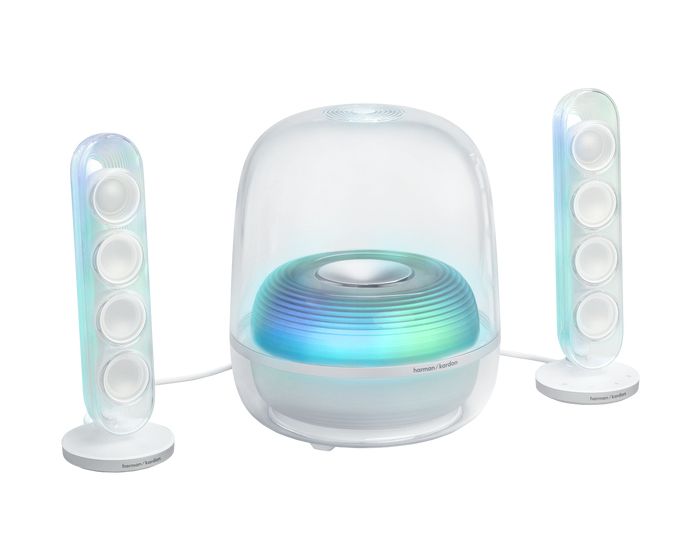 SoundSticks 5 190 W Bluetooth Lautsprecher  (Weiß) 