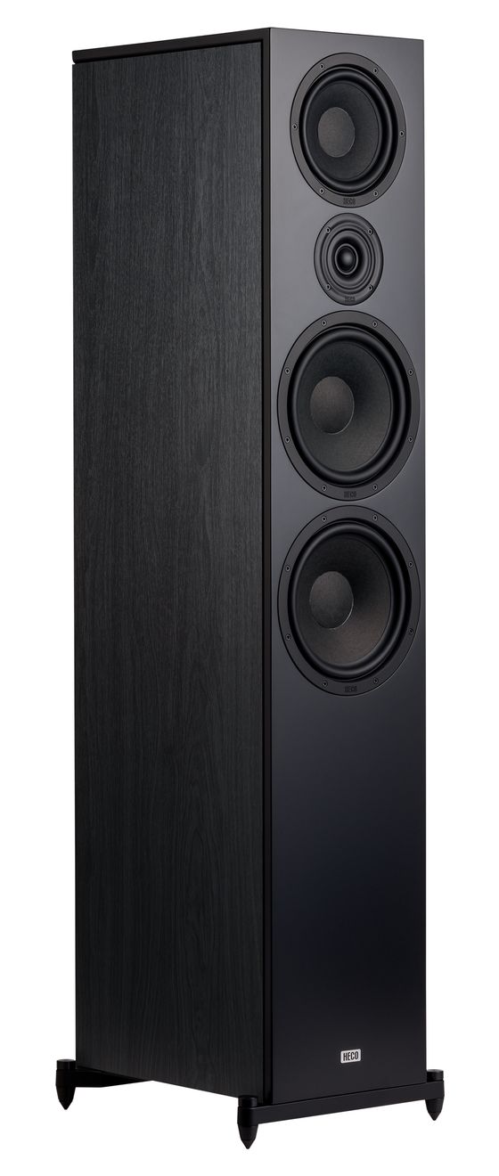 Aurora XT 1000 380 W 3-Wege Lautsprecher  (Schwarz) 