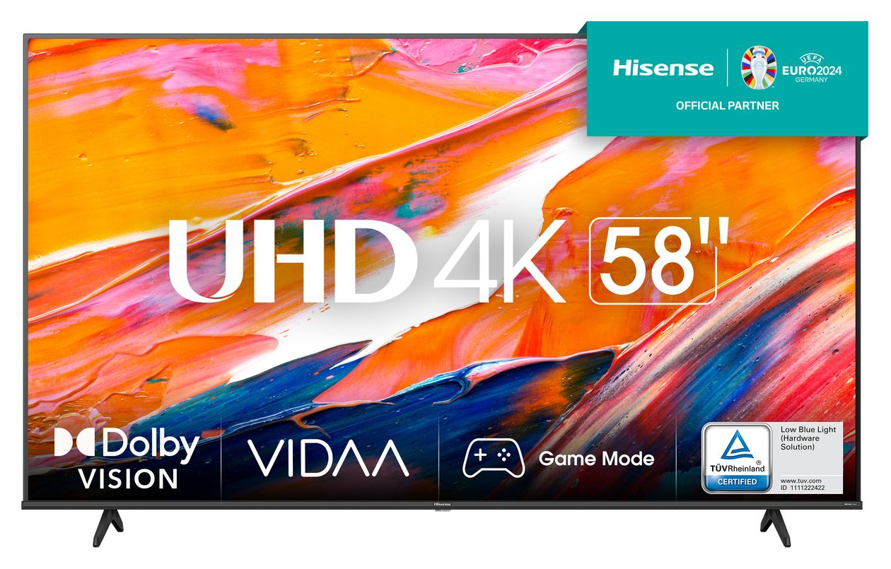 58A6K LED 147,3 cm (58 Zoll) Fernseher 4K Ultra HD VESA 200 x 300 mm 