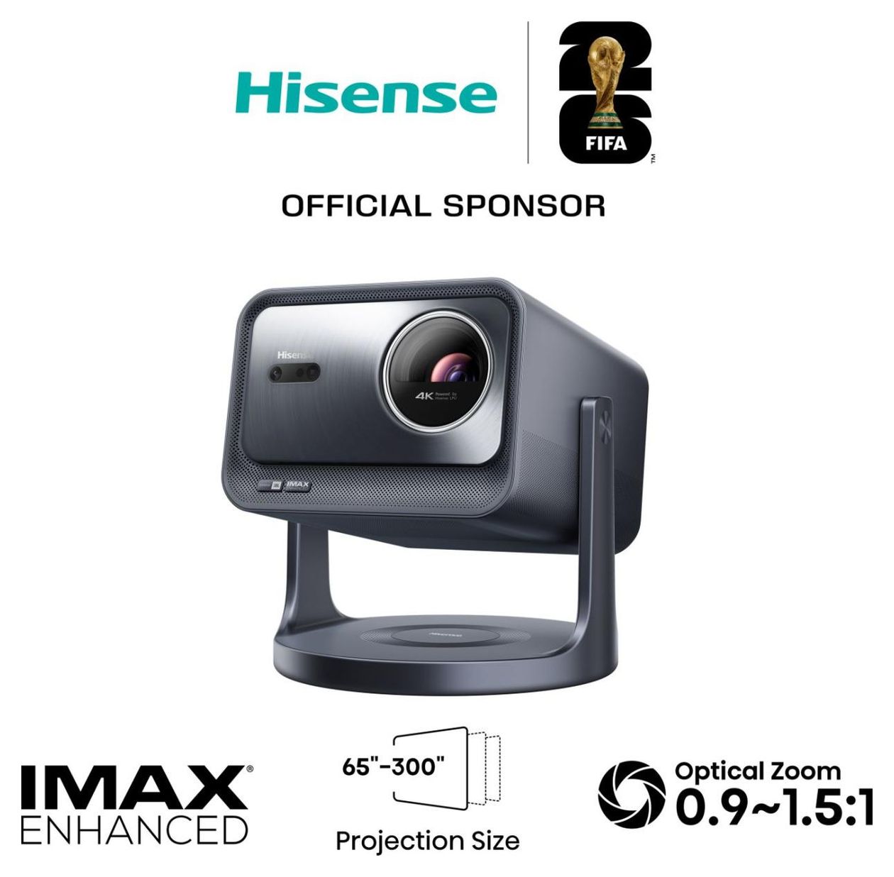 C2 Pro UHD 4K (3840x2160) 2600 ANSI Lumen  (Grau) 