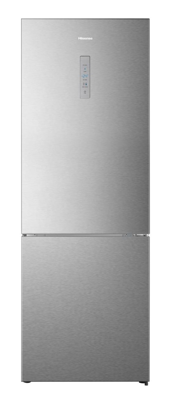 RB645N4BIB 345 l / 150 l Kühl-Gefrierkombi freistehend NoFrost 152 kWh Jahr  (Grau, Edelstahl) 