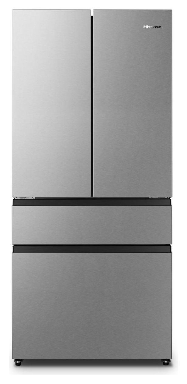 RF540N4SBI2 Side-by-Side Kühl-/ Gefrierkombination French Door 302 l / 128 l 310 kWh NoFrost 1817 mm x 794 mm  (Grau, Edelstahl) 