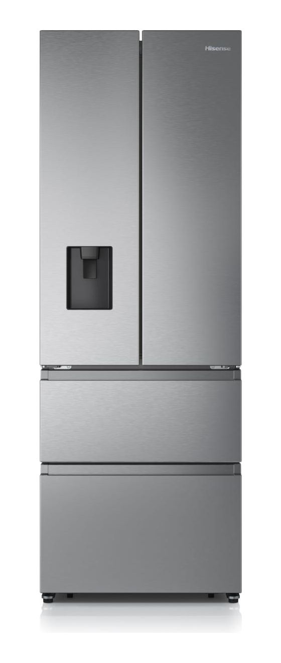 RF632N4WIE Side-by-Side Kühl-/ Gefrierkombination French Door 336 l / 149 l 295 kWh NoFrost 2000 mm x 700 mm  (Grau, Edelstahl) 