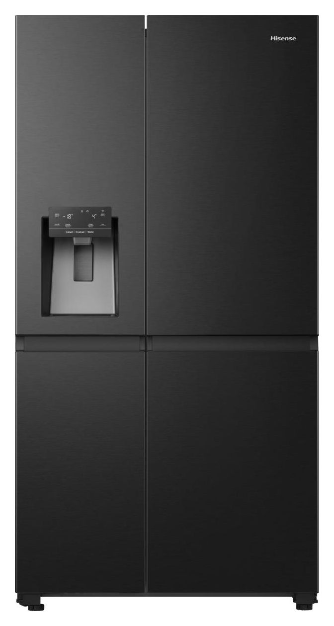 RS818N4TFC Side-by-Side Kühl-/ Gefrierkombination 417 l / 200 l 221 kWh NoFrost 1790 mm x 910 mm  (Schwarz) 