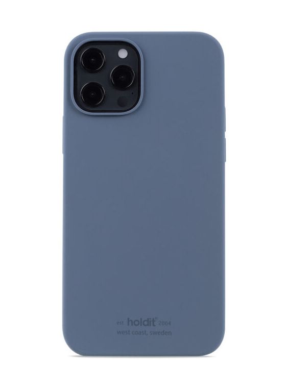 Silicone Case Cover für Apple iPhone 12, iPhone 12 pro  (Blau) 