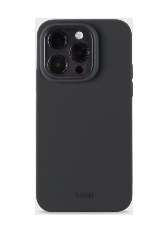 Silicone Case Cover für Apple iPhone 14 Pro  (Schwarz) 