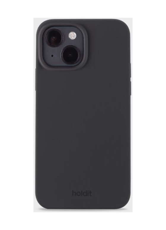 Silicone Case Cover für Apple iPhone 15  (Schwarz) 