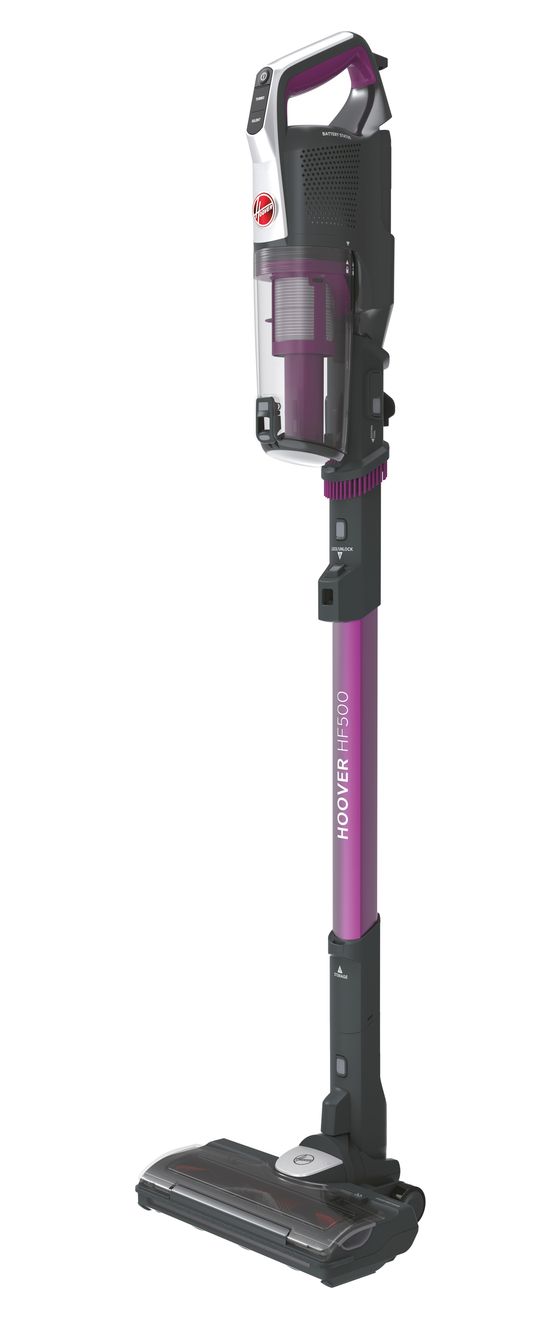 HF522STHE011 Handstaubsauger Beutellos bis 90 min Laufzeit 22 V Micro  (Schwarz, Violett) 