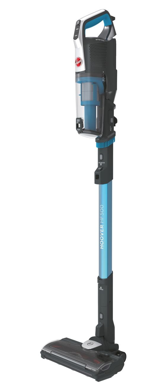 HF522STP011 Handstaubsauger Beutellos bis 45 min Laufzeit 22 V Micro  (Blau, Grau) 