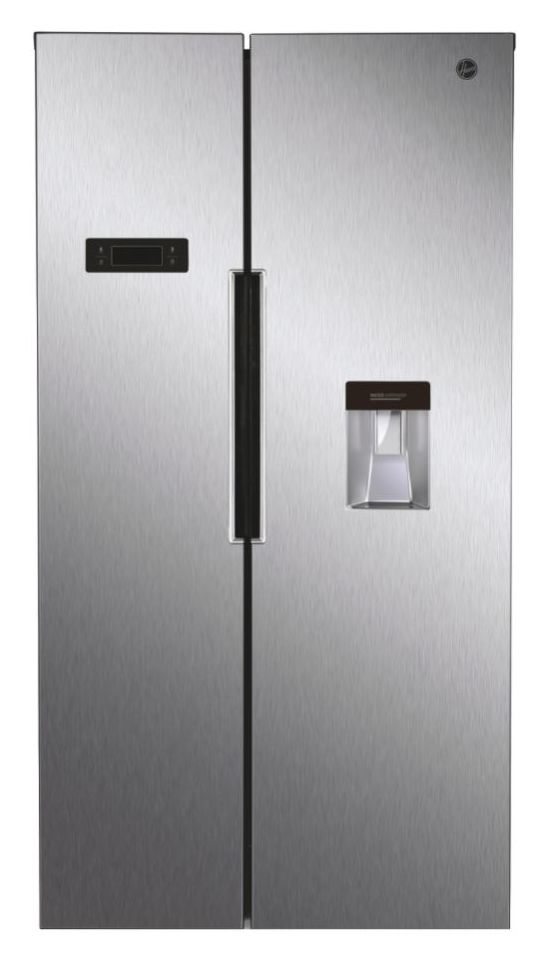 HHSBSO6174XWD Side-by-Side Kühl-/ Gefrierkombination 344 l / 185 l 312 kWh NoFrost 1770 mm x 900 mm  (Edelstahl) 