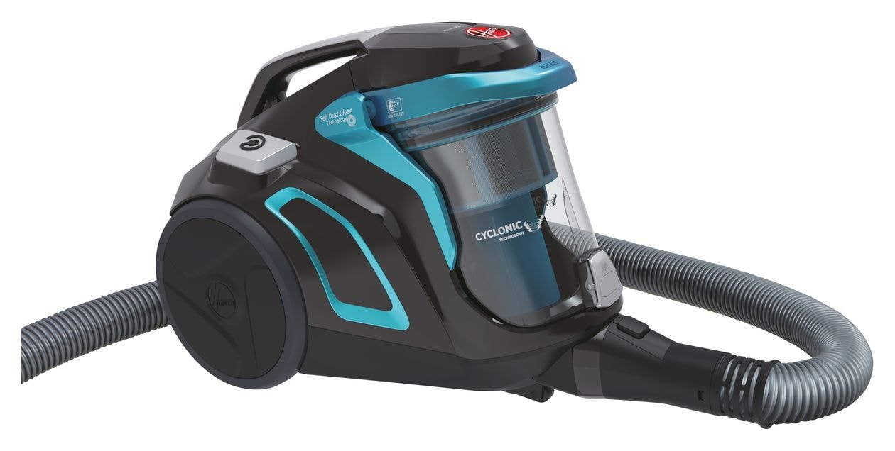 HP710PAR Bodenstaubsauger Beutellos 850 W HEPA  (Schwarz) 