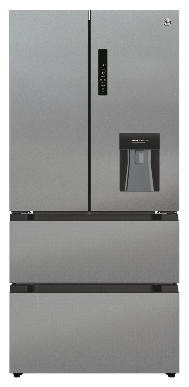 HSF818EXWD Side-by-Side Kühl-/ Gefrierkombination 284 l / 148 l 282 kWh NoFrost 1830 mm x 836 mm  (Edelstahl) 