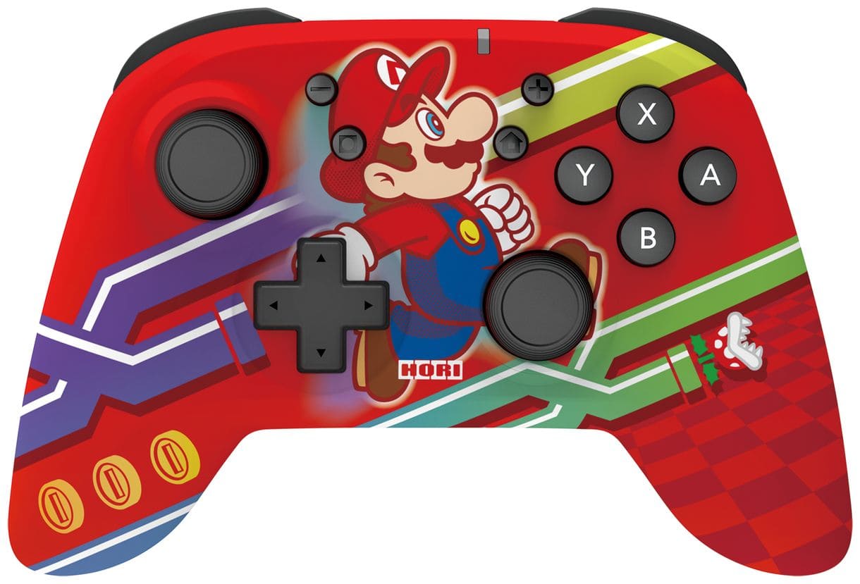 Horipad - Super Mario Analog / Digital Gamepad Nintendo Switch kabellos (Mehrfarbig) 
