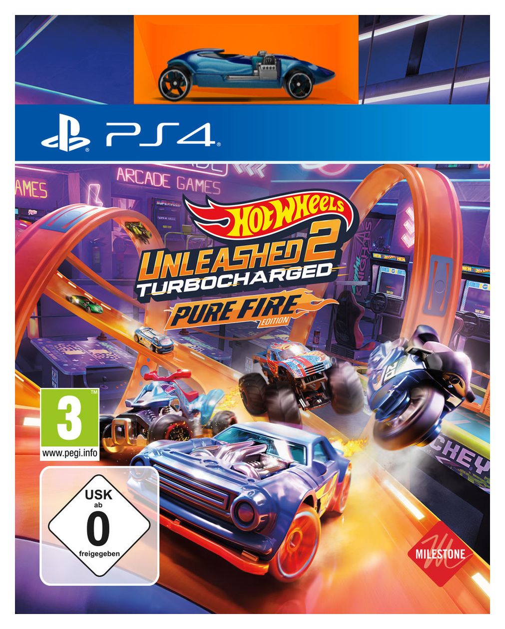 HOT WHEELS UNLEASHED™ 2 - Turbocharged Pure Fire Edition (PlayStation 4) 