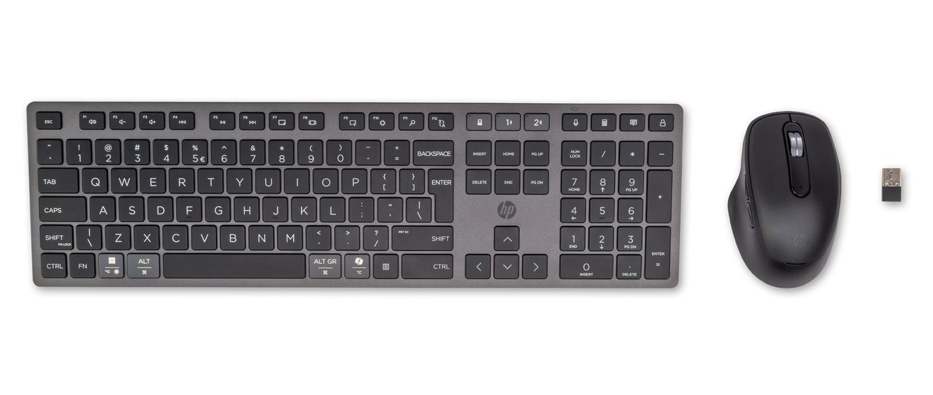 720 Home Tastatur USB + Bluetooth 2.4 GHz  (Schwarz) 