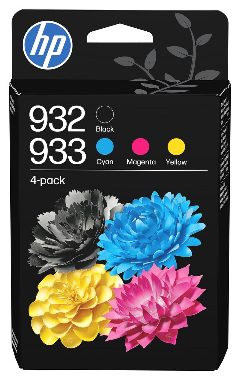 Nr.932 originale Druckerpatronen Schwarz, Cyan, Magenta, Gelb 8,5 ml 4 ml 400 Seiten 