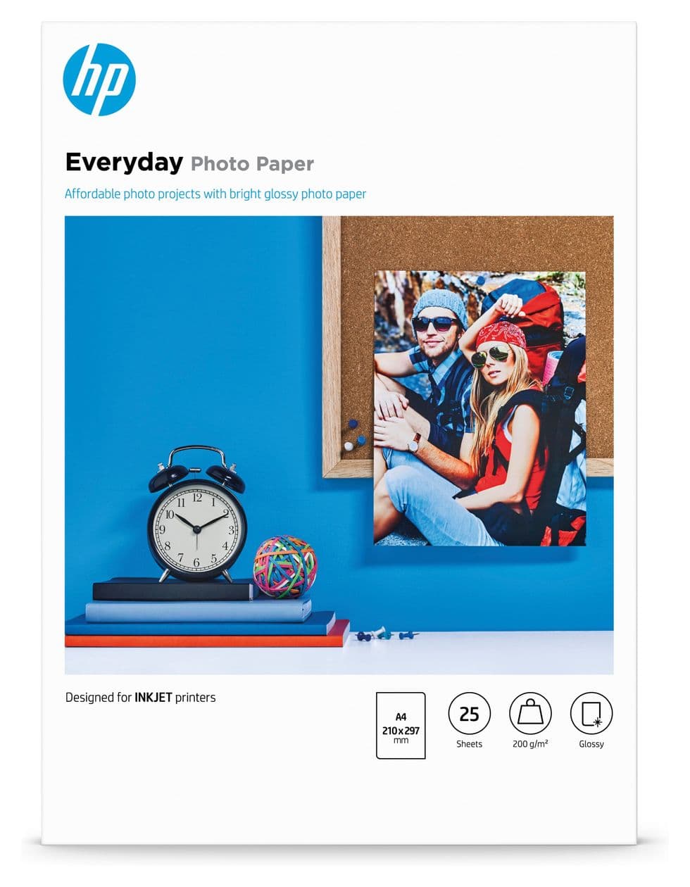Everyday-Fotopapier glänzend - 25 Blatt/A4/210 x 297 mm 