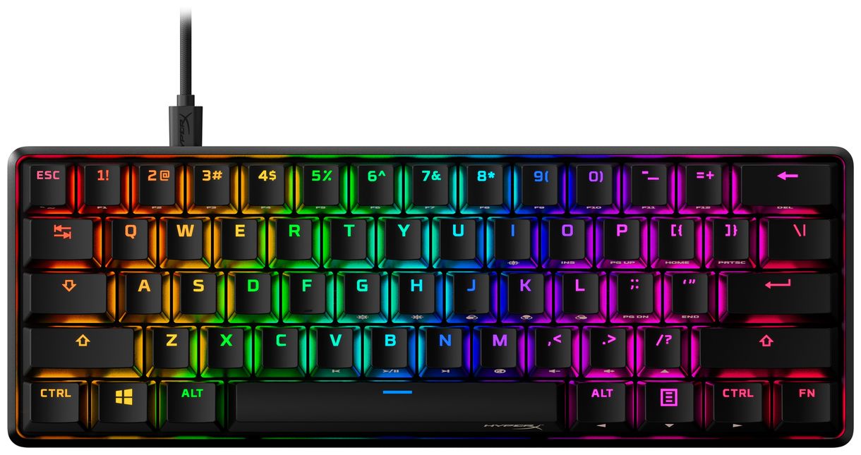 HyperX Alloy Origins 60 RGB-LED Gaming Tastatur (Schwarz) 