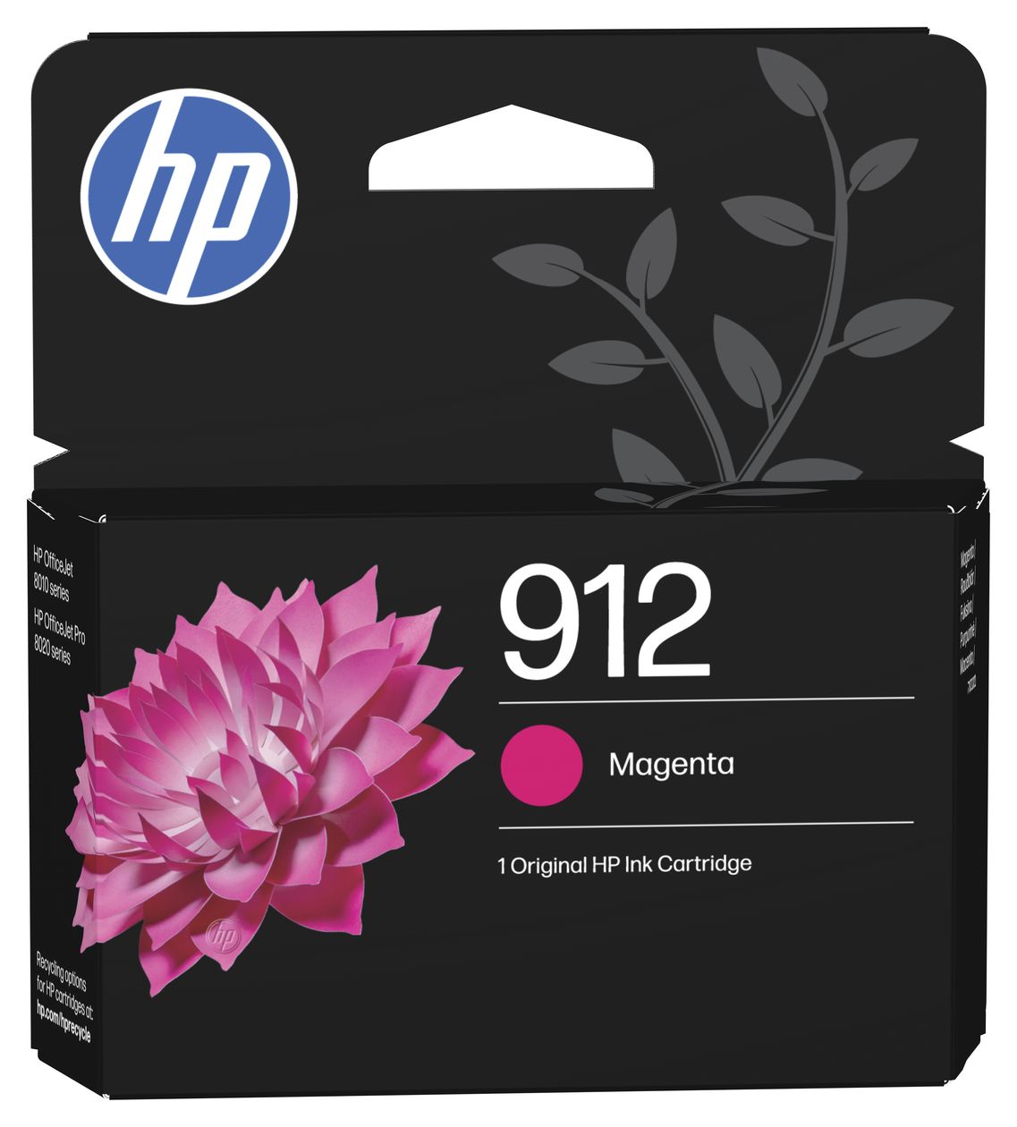 Nr.912 4er-Pack originale Druckerpatronen Schwarz, Cyan, Magenta, Gelb 6,5 ml 4 ml 250 Seiten 