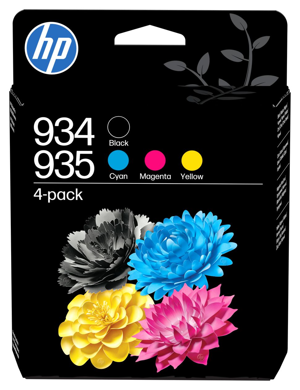 Nr.934 4er-Pack originale Druckerpatronen Schwarz, Cyan, Magenta, Gelb 10 ml 4,5 ml 400 Seiten 