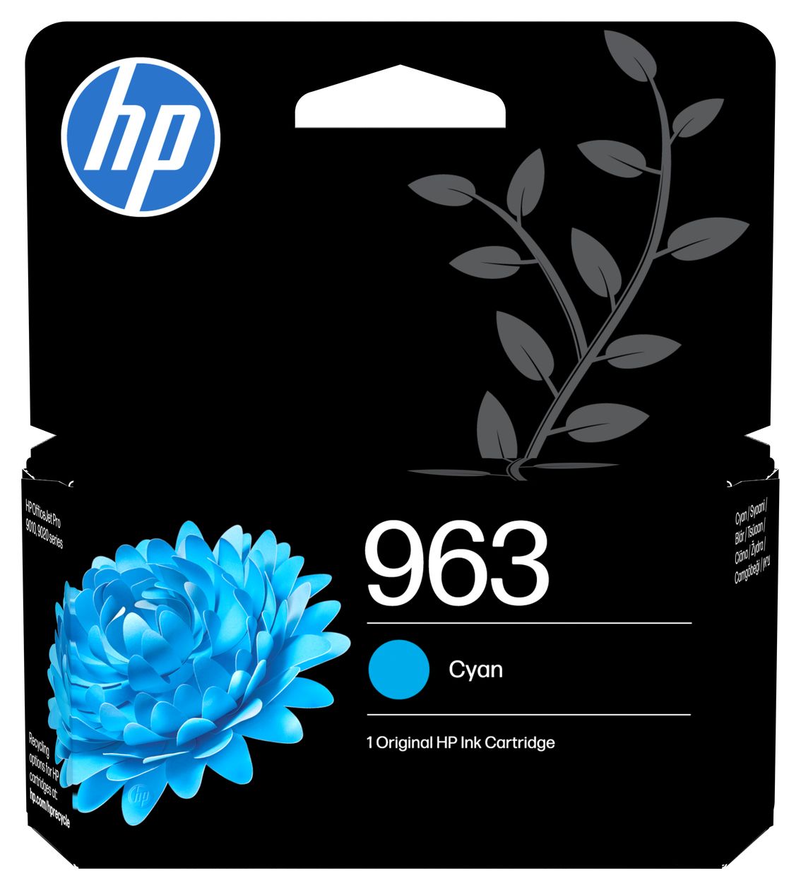 Nr.963 originale Druckerpatronen Cyan 10,74 ml 