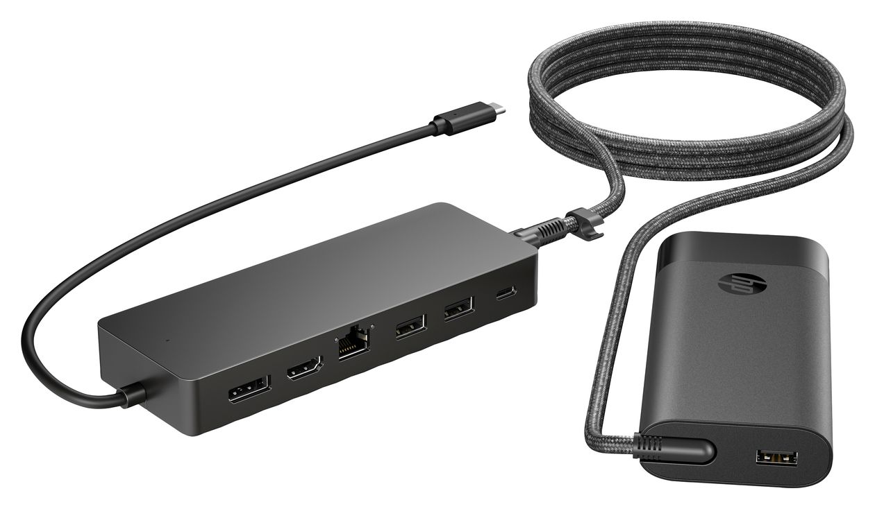 Universelles USB-C-Hub- und Laptop-Ladegerät, Kombo 