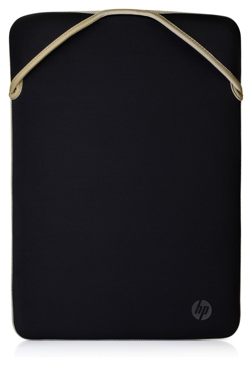 Wende-Notebook-Sleeve bis 39,6 cm (15.6 Zoll) (Schwarz/Gold) 