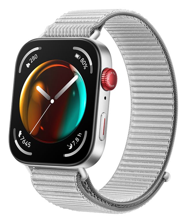 Watch Fit 3 Digital 43.2 mm  Smartwatch Rechteckig 240 h 347 ppi  (Silber) 