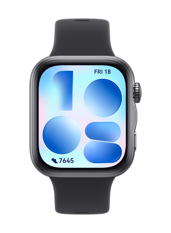Watch Fit 5 Digital 42.9 mm Smartwatch Rechteckig IP6X 240 h 347 ppi  (Schwarz) 
