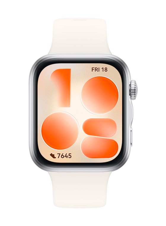 Watch Fit 5 Digital 42.9 mm Smartwatch Rechteckig IP6X 240 h 347 ppi  (Silber) 