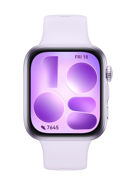 Watch Fit 5 Digital 42.9 mm Smartwatch Rechteckig IP6X 240 h 347 ppi  (Violett) 